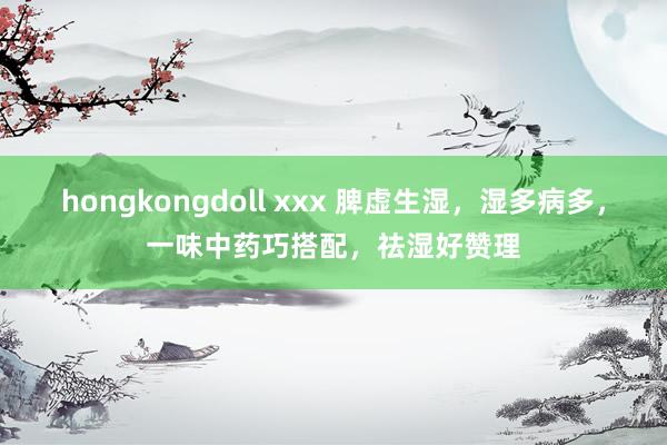 hongkongdoll xxx 脾虚生湿，湿多病多，一味中药巧搭配，祛湿好赞理