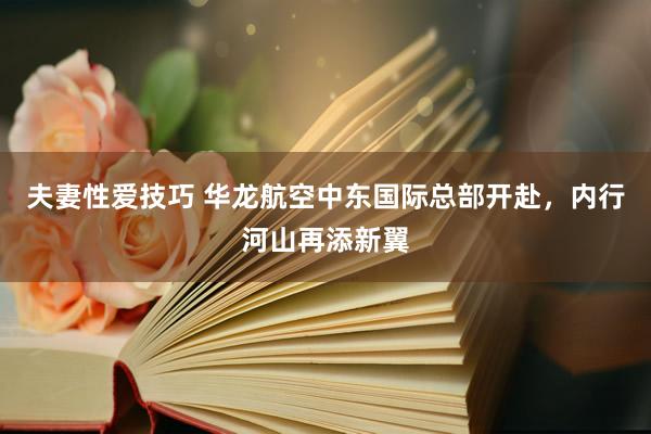 夫妻性爱技巧 华龙航空中东国际总部开赴，内行河山再添新翼