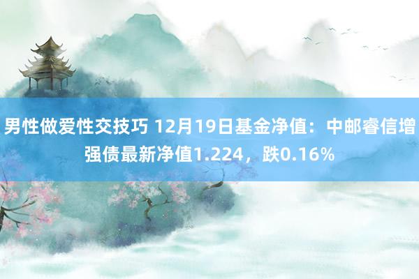 男性做爱性交技巧 12月19日基金净值：中邮睿信增强债最新净值1.224，跌0.16%