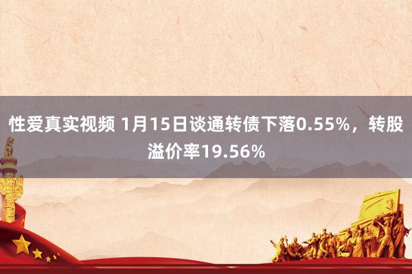 性爱真实视频 1月15日谈通转债下落0.55%，转股溢价率19.56%